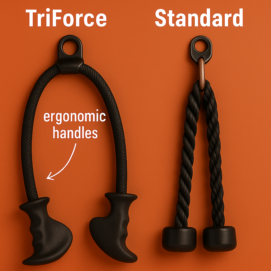 TriForce Ergonomisches Trizepsseil